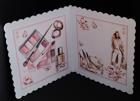 Beauty Fashion Girl by Diane  Hitchcox