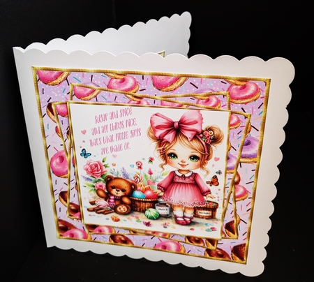 What are little girls made of? by Diane  Hitchcox