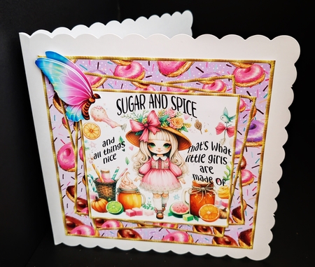 What are little girls made of? by Diane  Hitchcox