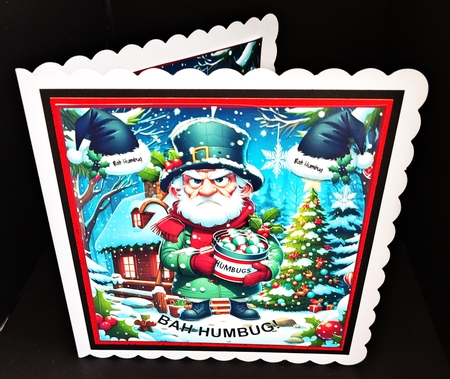 Bah Humbug 7x7 by Diane  Hitchcox