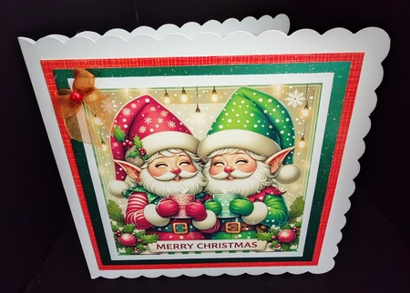 Christmas Elves by Diane  Hitchcox