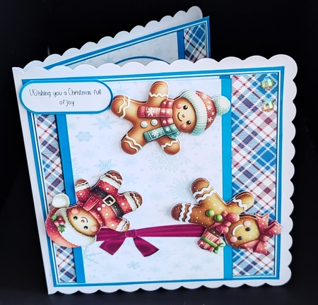 Tumbling Gingerbreads by Diane  Hitchcox