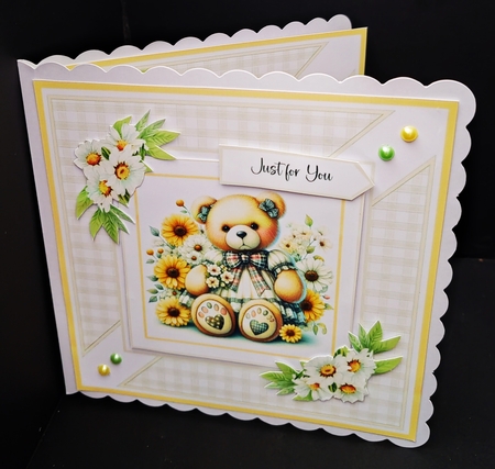 Mellow Yellow Teddy by Diane  Hitchcox