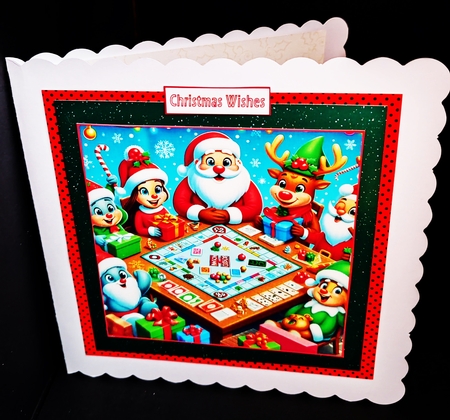 christmas toppers with sentiments 3 by Diane  Hitchcox