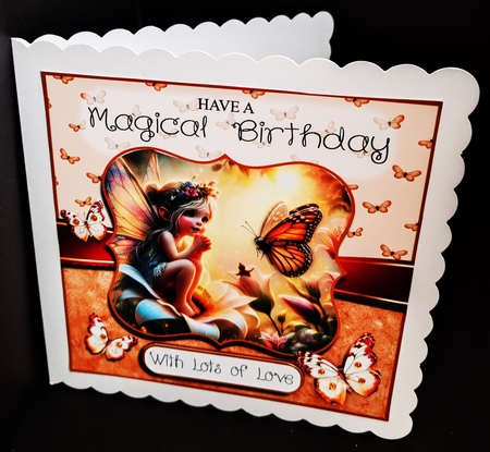 Butterfly Fairy Magic by Diane  Hitchcox