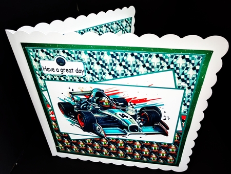 Speed and sport 7x7 by Diane  Hitchcox