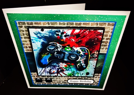 Birthday Gaming 1 by Diane  Hitchcox
