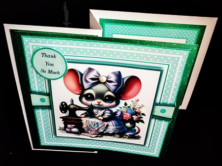 Seamstress Mice by Diane  Hitchcox