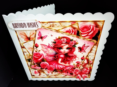 Flower Fairies / Pink Rose by Diane  Hitchcox