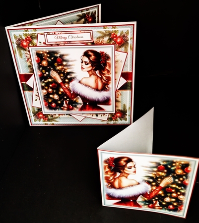 Trimming The Tree Mini Page Kit by Diane  Hitchcox