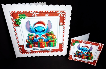 Santa Stitch Mini Kit by Diane  Hitchcox
