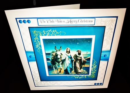 Religious Christmas Blessings by Diane  Hitchcox