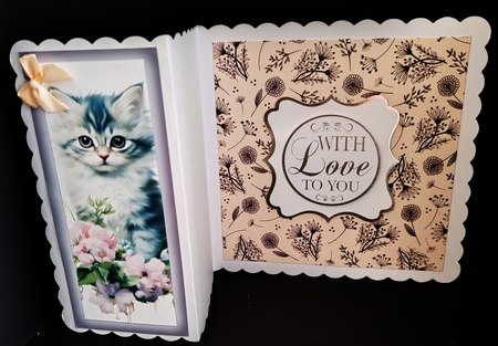 Beautiful Cute Puppies & Kittens DL Toppers or Bookmarks x 12 by Diane  Hitchcox
