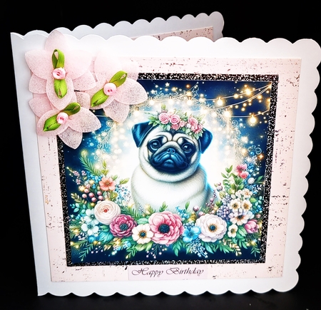Whimsical Paws and Petals 12 by Diane  Hitchcox