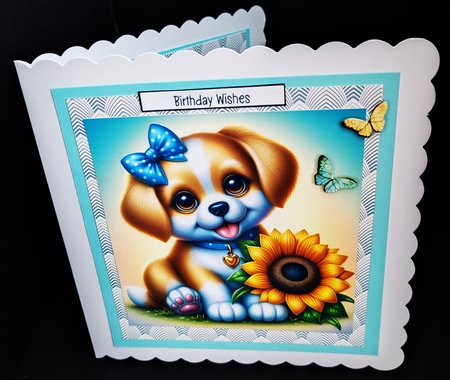 My Little Sunflower by Diane  Hitchcox