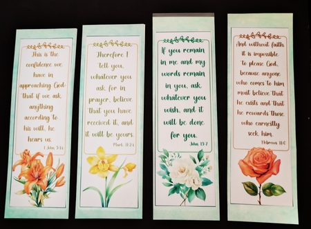 Answered Prayer Bookmarks by Diane  Hitchcox