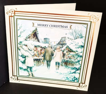 Christmas Stalls by Diane  Hitchcox