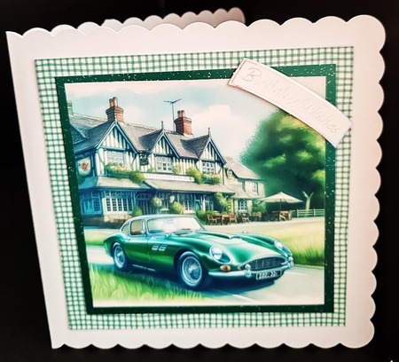 Classic Sports Cars by Diane  Hitchcox
