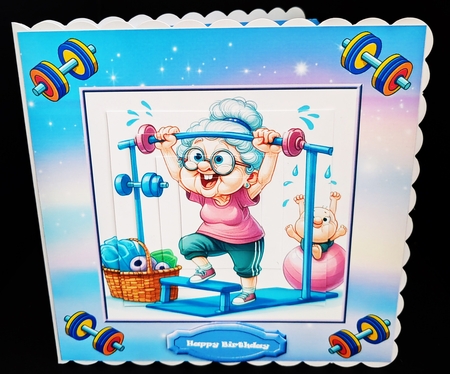Go Granny Go  Mini Kit by Diane  Hitchcox