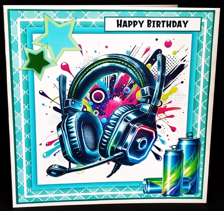 For the Gamer Guys 8x8 Card Front Bumper Kit by Diane  Hitchcox