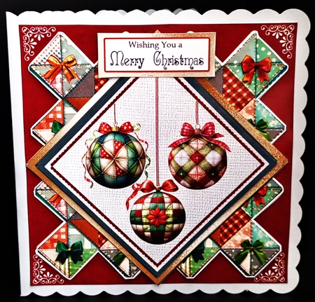 A Patchwork Quiltmas 3 by Diane  Hitchcox