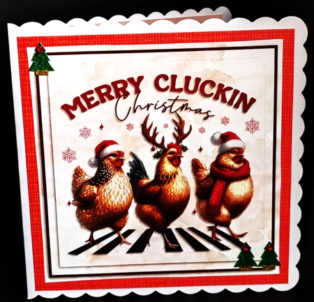 Card Topper - Christmas Card by Diane  Hitchcox
