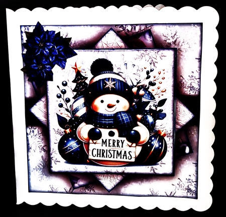 The Snowmen Mini Kit 7X7 by Diane  Hitchcox