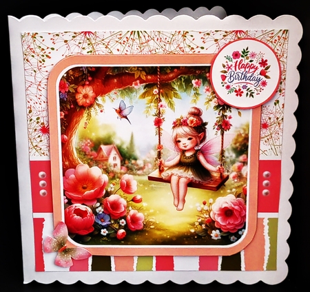 Loveliest Little Fairy Girl by Diane  Hitchcox