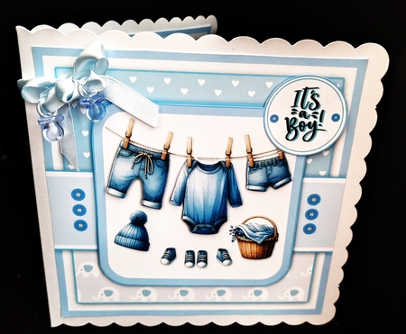 Its A Baby Boy by Diane  Hitchcox