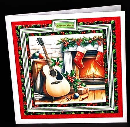 A Guitar for Christmas by Diane  Hitchcox