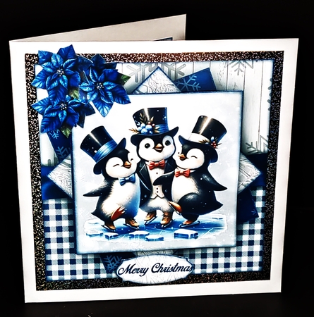 Jolly Penguin Mini Kit by Diane  Hitchcox