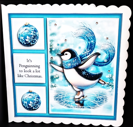 Dancing on ice by Diane  Hitchcox