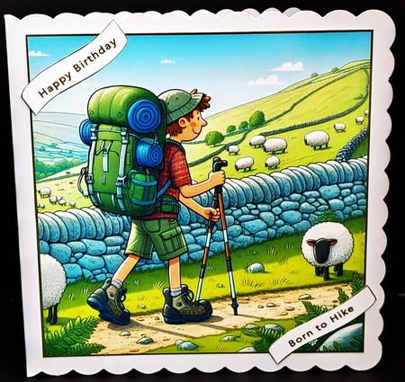 off on a hike 2 by Diane  Hitchcox