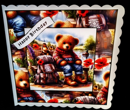 travelling ted by Diane  Hitchcox