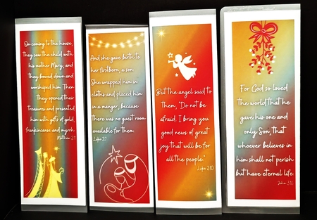 Christian Christmas Bookmarks by Diane  Hitchcox