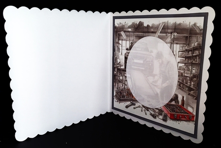 its a male thing car mechanic 4 insert by Diane  Hitchcox