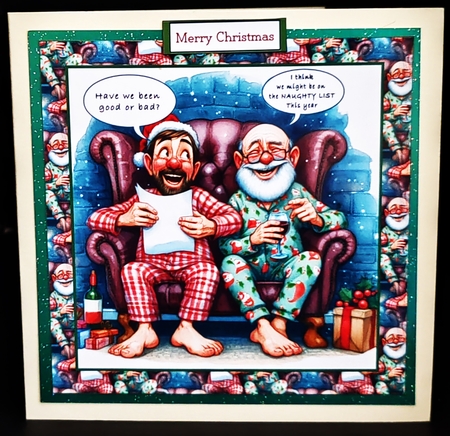 male couple naughty list by Diane  Hitchcox