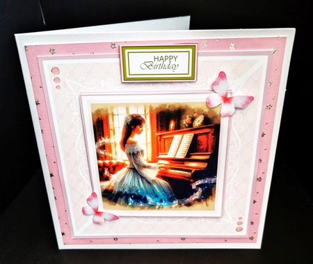 Tinkling the Ivories by Diane  Hitchcox