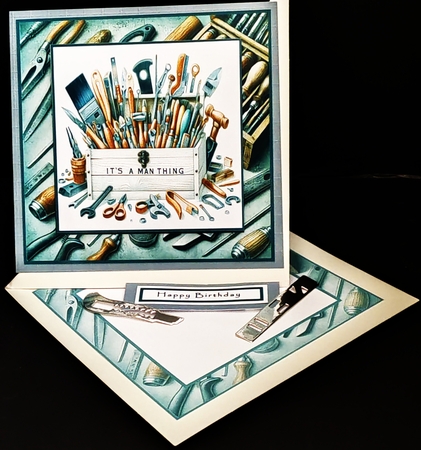 male tool box by Diane  Hitchcox