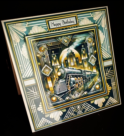 Art Deco 12 page Mini Kit: Timeless Transport Collection by Diane  Hitchcox