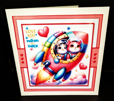 Love You To The Moon And Back by Diane  Hitchcox