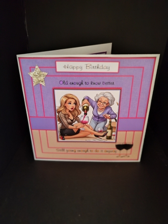 old enough to know better by Diane  Hitchcox