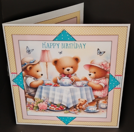 Teddy bears tea party by Diane  Hitchcox