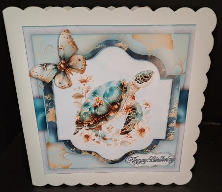 Teal Animals Mini Kit  by Diane  Hitchcox