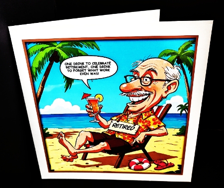 Retirement Quick Card by Diane  Hitchcox