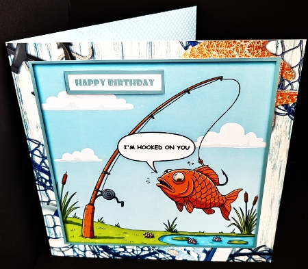 Fishing Funny Quick Card by Diane  Hitchcox