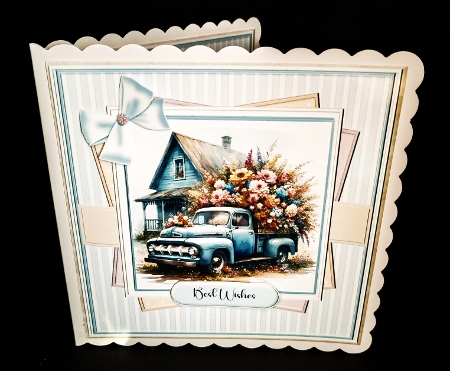 Flower Truck by Diane  Hitchcox