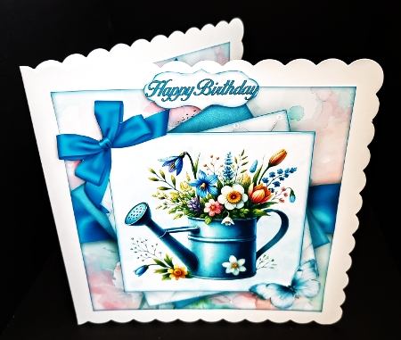 Spring Garden Mini Kit 7X7 by Diane  Hitchcox