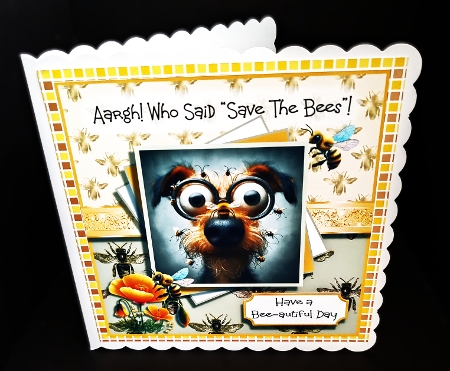 Funny Bee-autiful Day by Diane  Hitchcox