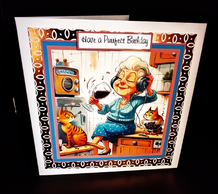 crazy cat lady toppers by Diane  Hitchcox